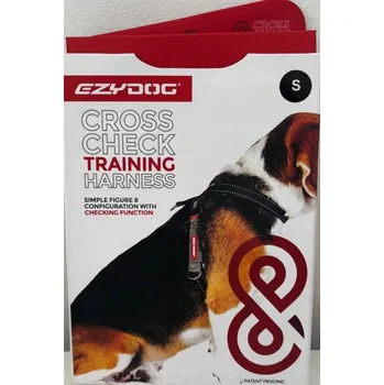 Postroj pro psa EzyDog Cross Check - Postroj pro psa malý černý S