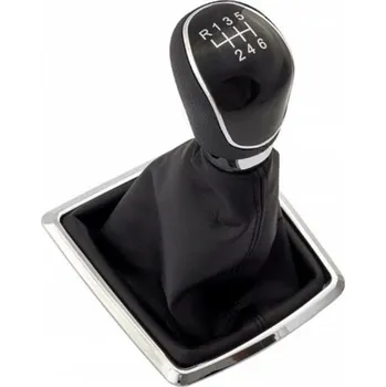 Hlavice řadicí páky PROTEC Řadící páka s manžetou, Ford Focus II 2004 - 2011 6st černá