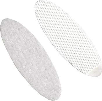 VELCRO Nalepovací příchytky oválné, suchý zip, 18 ks, bílé