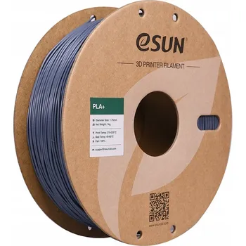 Filament PLA Filament eSUN 1,75 mm 1 kg šedý