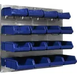 AHProfi Kovový organizér s plastovými boxy