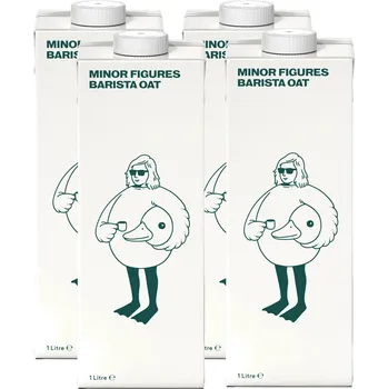 Nápoj pro sportovce Minor Figures Oat barista 4 x 1 l