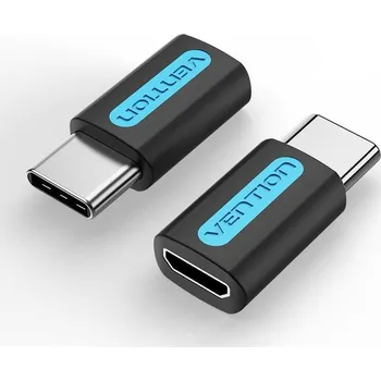 Datové redukce Vention USB-C (M) to Micro USB 2.0 (F) Adapter Black PVC Type