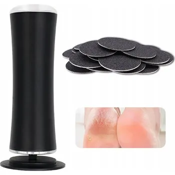 Elektrický odstraňovač ztvrdlé kůže na nohou, bruska s 60 brusnými kotoučky