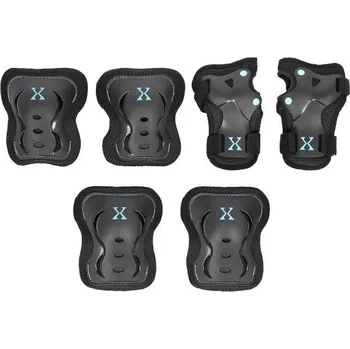 Chránič nohou Nex Souprava chráničů EX320, černo-modrá vel. M