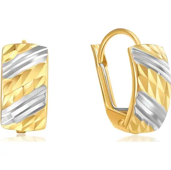 Náušnice DIANTE Zlaté náušnice 59639061 (Au 585/1000, 1,29 g)