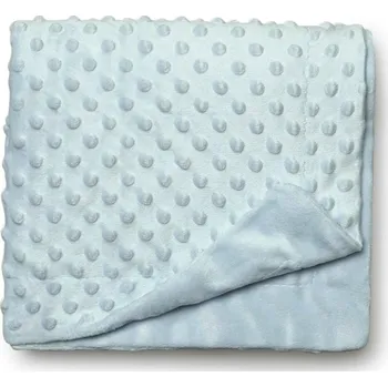 Dětská deka INTERBABY Deka extra měkká kuličky 80x110cm - ZELENÁ