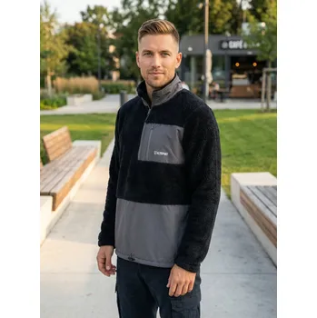 Pánská mikina Altisport Honob MSWU307 černá 5XL