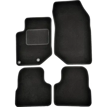 autokoberec ACI PEUGEOT 208, 19- textilní koberečky černé (sada 4 ks)