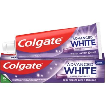 zubní pasta COLGATE Advanced White Purple 75 ml