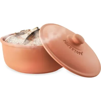 Nádoba na pečení Forma na pečení chleba 23 cm, kulatá, terakotová - RÖMERTOPF (Hrnec na pečení chleba 23 cm, kulatý, terakotový - RÖMERTOPF)