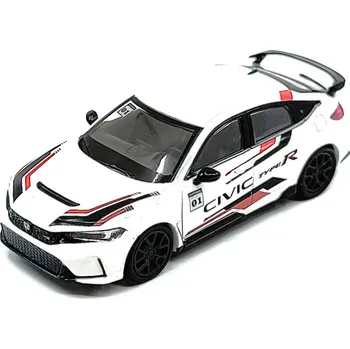 autíčko Mini GT Honda Civic Type R HONDA THANKS DAY VIETNAM 2023, white / red / black 1:64
