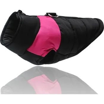 Obleček pro psa Surtep Zimní vesta černo růžová L