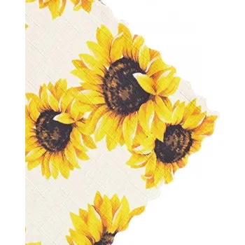 ubrus Ubrus Olzatex Teflonový ubrus tisk Slunečnice 120 × 120