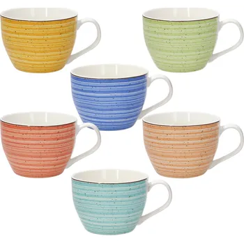 Tognana Sada hrnků 420 ml 6 ks KALEIDO