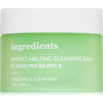 Přípravek na čištění pleti a oči Ongredients Perfect Melting Cleansing Balm odličovací a čisticí balzám pro rozjasnění a hydrataci 100 ml