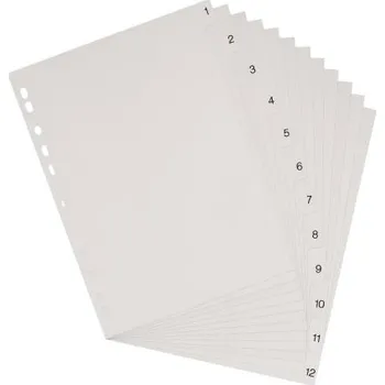 OXFORD 1 - 12, bílý