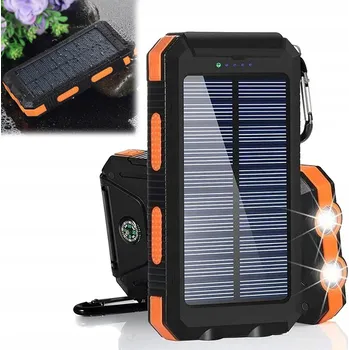 Powerbanka POWERBANK 26800 mAh SOLÁRNÍ UNIVERZÁLNÍ 2 x USB SVÍTILNA