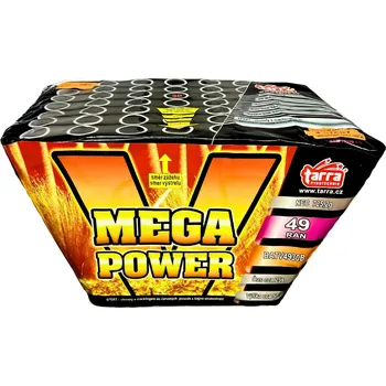 Ohňostroj - baterie výmetnic mega power 49ran