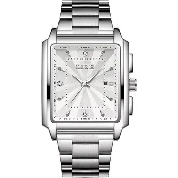 Hodinky LIGE Soulwolf stříbrné