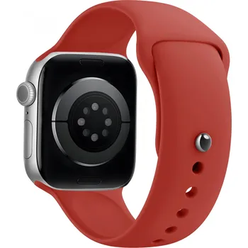 Příslušenství k chytrým hodinkám Eternico Essential pro Apple Watch 42mm / 44mm / 45mm / Ultra 49mm cherry red velikost M-L