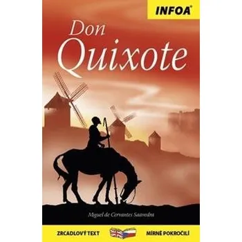 Anglický jazyk Don Quixote/Don Quijote de la Mancha Kniha