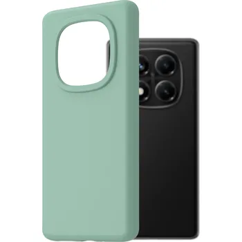 Pouzdro na mobilní telefon AlzaGuard Premium Silicone Case pro Xiaomi Redmi Note 14 Pro 4G světle zelený