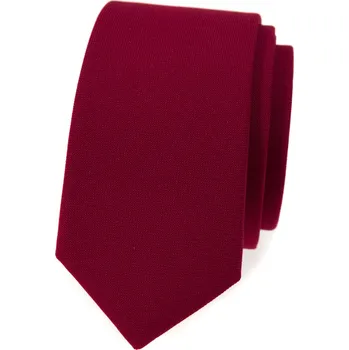 Kravata Avantgard Kravata SLIM LUX bordó 571-9853
