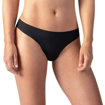 Oblečení a móda Bellinda INVISIBLE THONG - Dámská bezešvá tanga - BU812881 černá L