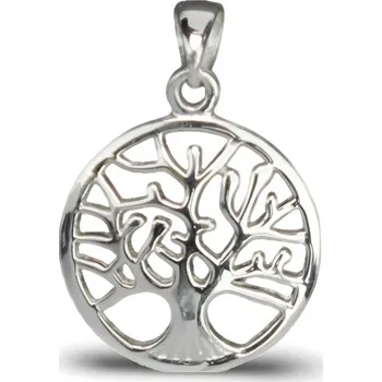 Náramek ORIENTAL Stříbrný přívěsek medailon Strom života velký (Ag 925/1000, )