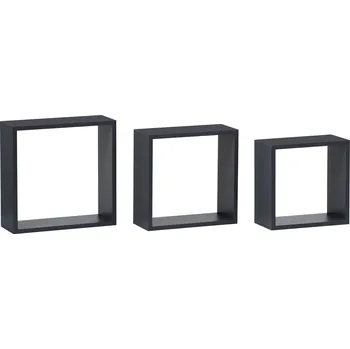 police Polička nástěnná 3 ks šedá P-008 GREY2