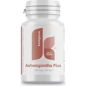 Doplněk stravy Kompava Ashwagandha Plus 350 mg, 60 kapslí