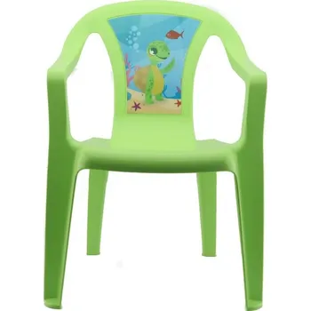 Dětský zahradní nábytek IPAE židlička plastová dětská OCEAN - zelená