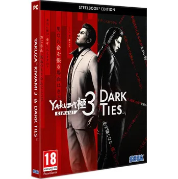 Elektronika Yakuza Kiwami 3 and Dark Ties: Steelbook Edition