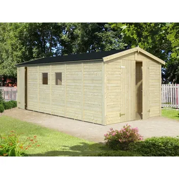 Zahradní domek Zahradní domek DAN 14,7 m2 (7,1 + 7,1 m2)