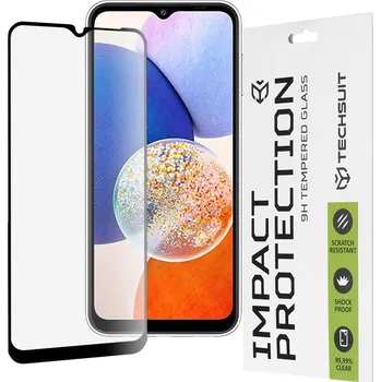 Techsuit - 111D Full Cover / Full Glue Glass - Samsung Galaxy A14 5G - černý