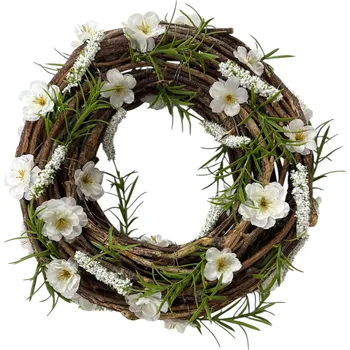 DANNY MADE Věnec dřevěný romantický