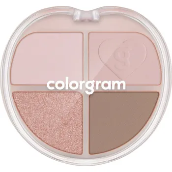 Oční stíny Colorgram Tintin Dory Eyeshadow Palette paletka očních stínů a rozjasňovačů odstín 06 Mochi Dory 4 g