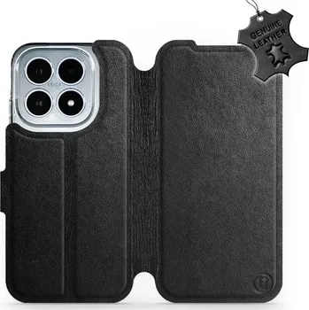 Mobiwear Kožené flip pouzdro pro Xiaomi 17 černé