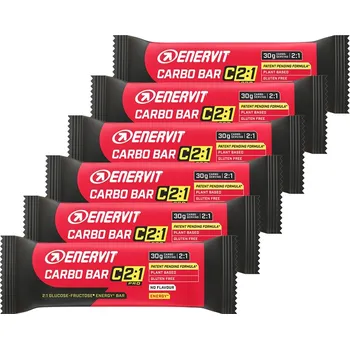 Sport Enervit Carbo Bar C2:1 6 x 45g, bez příchuti