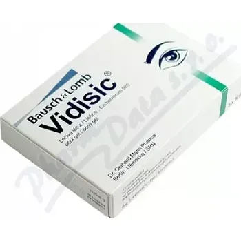 Lék Vidisic 2mg/g oph.gel 3x10g