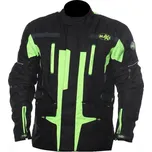 MAXX - NF 2201 Textilní bunda dlouhá neon green XL