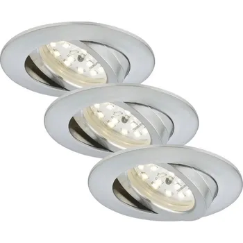 Koupelnové svítidlo Briloner 7209-039 - SADA 3x LED Koup podhledové svítidlo ATTACH LED/5W/230V IP23