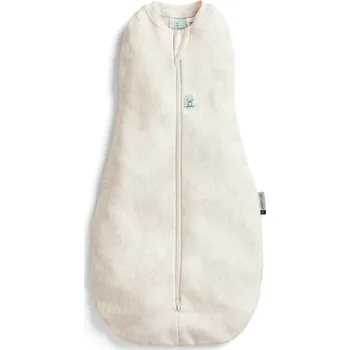 Zavinovačka ERGOPOUCH Zavinovačka a pytel na spaní 2v1 Cocoon Oatmeal Marle 3-6 m, 6-8 kg, 0,2 tog