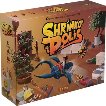 Desková hra TLAMA games Shrinkopolis CZ / EN