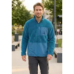 Pánská fleece mikina ALTISPORT HONOB MSWU307 MODRÁ 5XL