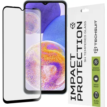 Techsuit - 111D Full Cover / Full Glue Glass - Samsung Galaxy M23 - černý