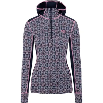 Dámské oblečení Kari Traa Rose Hood, Dark Navy Blue, L