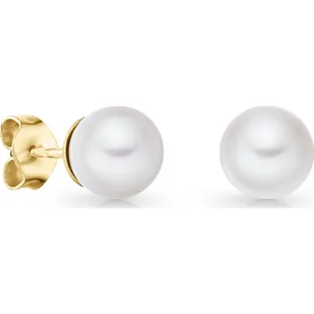 Náušnice DOLCZE Zlaté perlové náušnice Pisa 200201 (Au 585/1000, 2 g)
