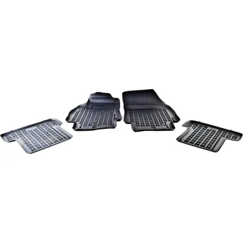 autokoberec ACI FORD Fiesta 08- gumové koberečky černé s vyšším okrajem (sada 4 ks)